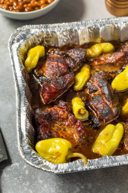 Mississippi Izgara Tütsülenmiş Köy Pirzolası Biber ve Et suyuyla