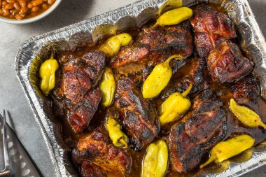 Mississippi Izgara Tütsülenmiş Köy Pirzolası Biber ve Et suyuyla