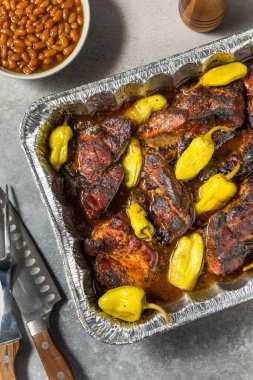 Mississippi Izgara Tütsülenmiş Köy Pirzolası Biber ve Et suyuyla