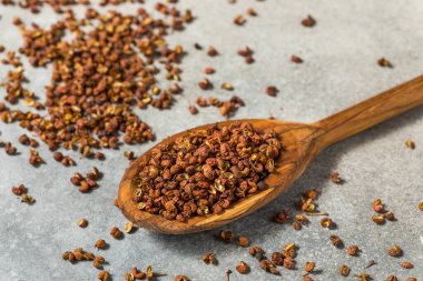Kuru Organik Szechuan Peppercorn Kullanmaya Hazır