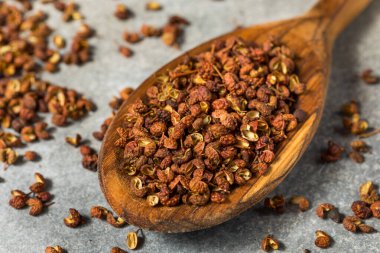 Kuru Organik Szechuan Peppercorn Kullanmaya Hazır