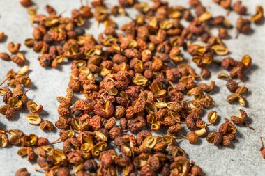 Kuru Organik Szechuan Peppercorn Kullanmaya Hazır