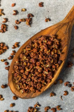 Kuru Organik Szechuan Peppercorn Kullanmaya Hazır