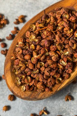 Kuru Organik Szechuan Peppercorn Kullanmaya Hazır