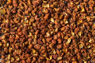 Kuru Organik Szechuan Peppercorn Kullanmaya Hazır