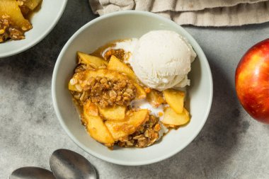 Ev yapımı Sonbahar Elmalı Kraker Dondurmalı Kraker