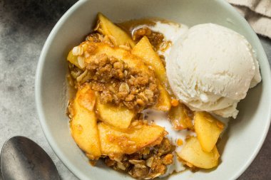 Ev yapımı Sonbahar Elmalı Kraker Dondurmalı Kraker