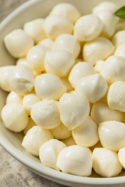 Organik Beyaz Mozzarella İnci Peyniri Kasede