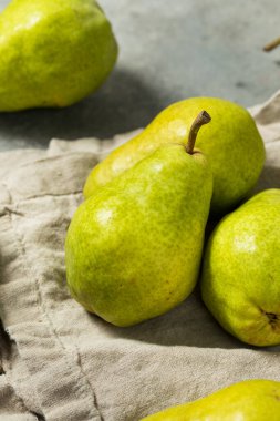 Çiğ Organik Yeşil Bartlett Bir demet Armut