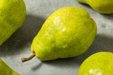 Çiğ Organik Yeşil Bartlett Bir demet Armut