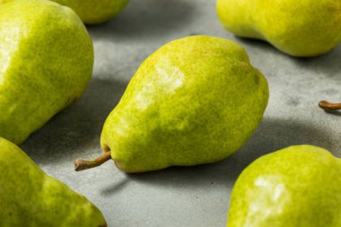 Çiğ Organik Yeşil Bartlett Bir demet Armut