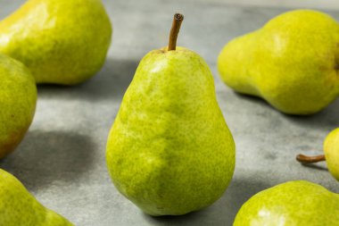 Çiğ Organik Yeşil Bartlett Bir demet Armut