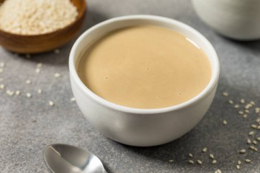 Ev yapımı Organik Tahini Yapıştırıcı Sosu