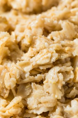 Kahvaltı İçin Bir Kase Ev Yapımı Yulaf Ezmesi