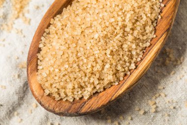 Çiğ Çubuk Turbinado Kaşığında Şeker