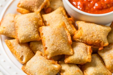 Marinara soslu Fast Food Pizza Rolls