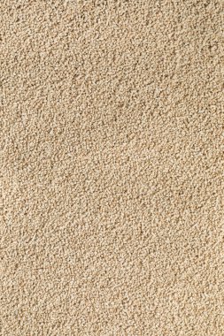 Kupada çiğ organik etkin kuru maya.