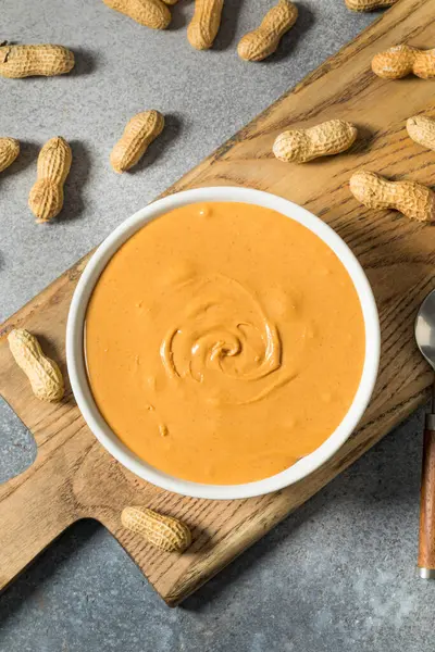 Organik Sağlıklı Kremalı Fıstık Ezmesi Kasede