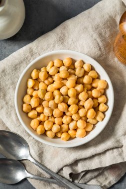 Sağlıklı Organik Çiğ Konserve Garbanzo Fasulye Nohutları