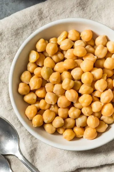 Sağlıklı Organik Çiğ Konserve Garbanzo Fasulye Nohutları