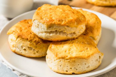 Ev yapımı Güneyli Tereyağlı Bisküvileri Yemeye Hazır