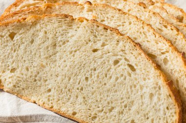 Ev yapımı Ekşi Ekmek Dilimleri Yemeye Hazır