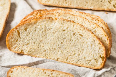 Ev yapımı Ekşi Ekmek Dilimleri Yemeye Hazır