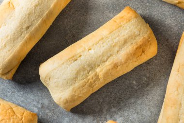 Ev yapımı Huysuz Fransız Sandviçi Yemeye Hazır