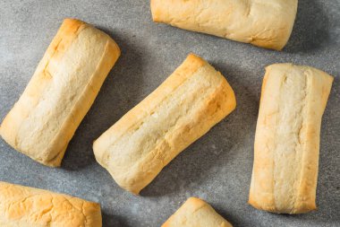 Ev yapımı Huysuz Fransız Sandviçi Yemeye Hazır