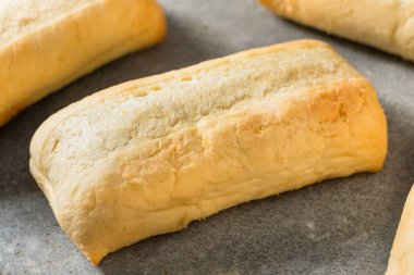 Ev yapımı Huysuz Fransız Sandviçi Yemeye Hazır