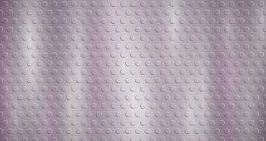 Abstract metallic background in purple colors with highlights and a texture of small voluminous convex circles