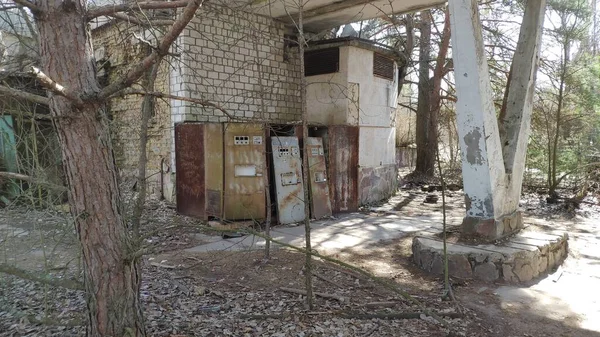 Máquina Expendedora Antigua Chernobyl Pripyat — Foto de Stock