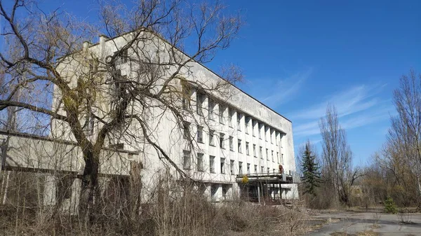 Pripyat Town Tsjernobyl Uitsluitingszone Tsjernobyl Kernongeval April 1986 — Stockfoto