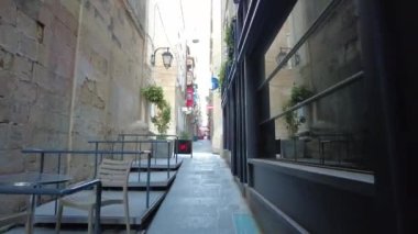 Malta Boğaz Sokağı 'nda Yürümek - Valletta' nın Mirasına 4K Görsel Yolculuk