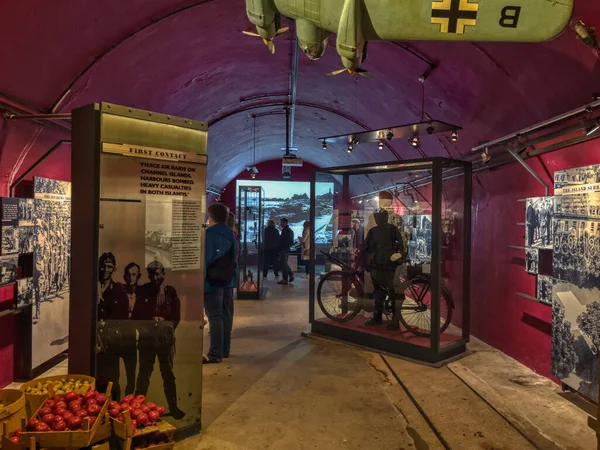 Helier Jersey Jersey War Tunnels Show Life German Occupation — 图库照片