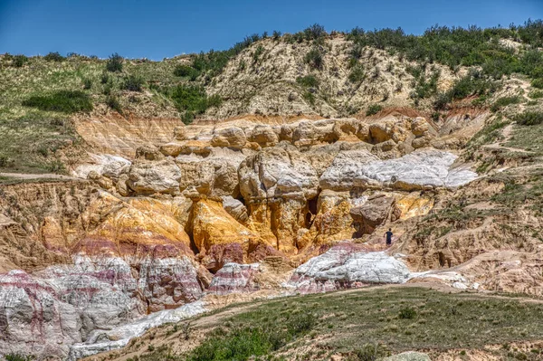 Calhan Colorado United Stated Βαμμένα Ορυχεία Φυσικό Site — Φωτογραφία Αρχείου
