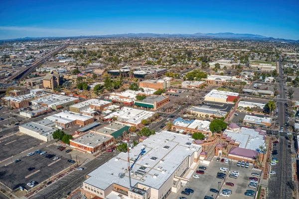 Luftaufnahme Des Vorortes Phoenix Von Glendale Arizona — Stockfoto