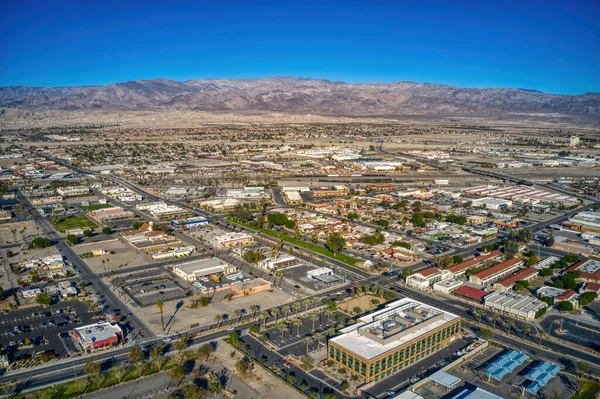 stock image Aerial View of Downtown Indio, California