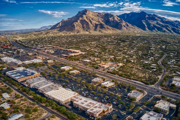 Oro Valley Tucson Külvárosának Légi Kilátása Arizona — Stock Fotó