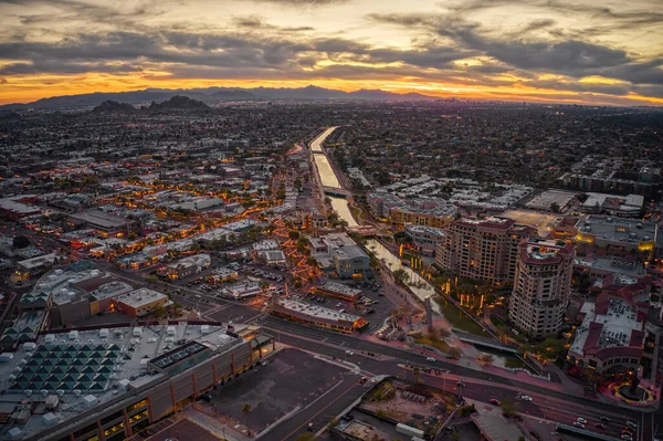 Arizona Yuma Nın Hava Görüntüsü — Stok fotoğraf
