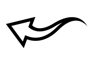 ok simgesi çizgisi, ok işareti ve sembol, yön düğmesi için ok