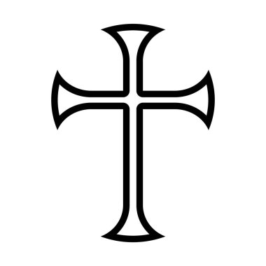 Çapraz çizgi sembolü, Hıristiyanlık simgeyi çaprazlıyor