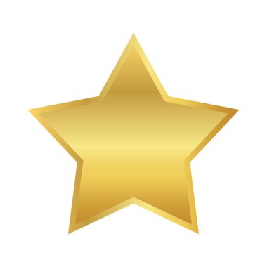 Yıldız altın, yıldız altın ikonu, yıldız işareti
