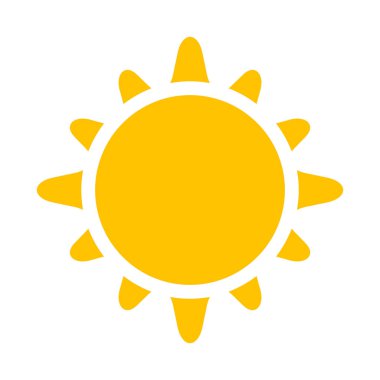 Güneş ikonu, güneş işareti, güneş sembolü