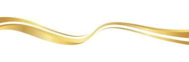 Altın dalga eğrisi, elementin altın dalga köşe şekli, çizgili şerit altın grafik, çizgili altın