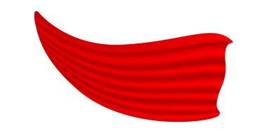 Kırmızı perde, kumaş kırmızısı, masa örtüsü, örtülü bir kutu sürprizi.