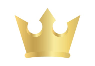 taç altın ikonu, altın taç lüksü