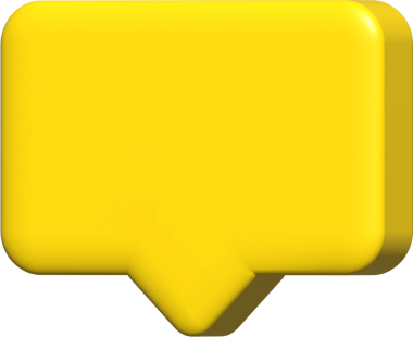 Konuşma balonu çerçeve 3D, konuşma simgesi, emoji yorumu, sevimli sohbet, üç boyutlu sosyal çerçeve