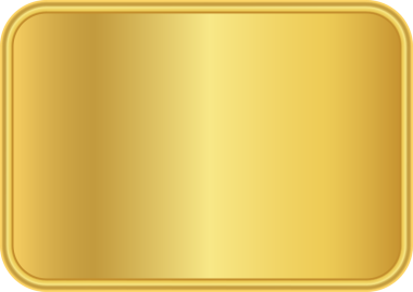 Altın etiket bayrağı, lüks altın çerçeve, altın isim levhası