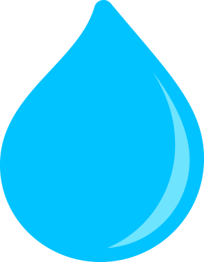 Su damlası şekli, grafikler için su damlası